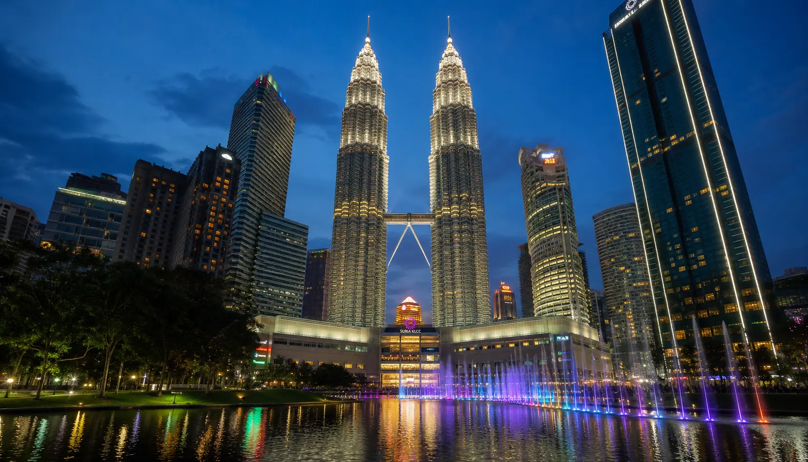 Pin card highlighting Malaysia's headline destinations