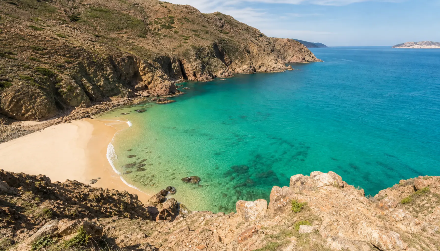 Pin card for Quy Nhon's beaches on Vietnam's central coast