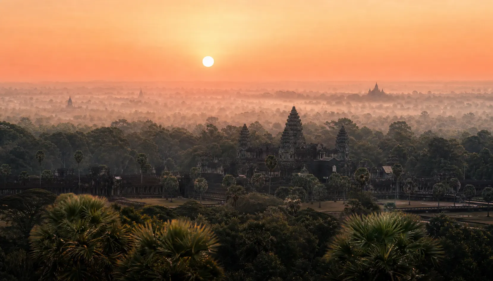 Dawn over Angkor