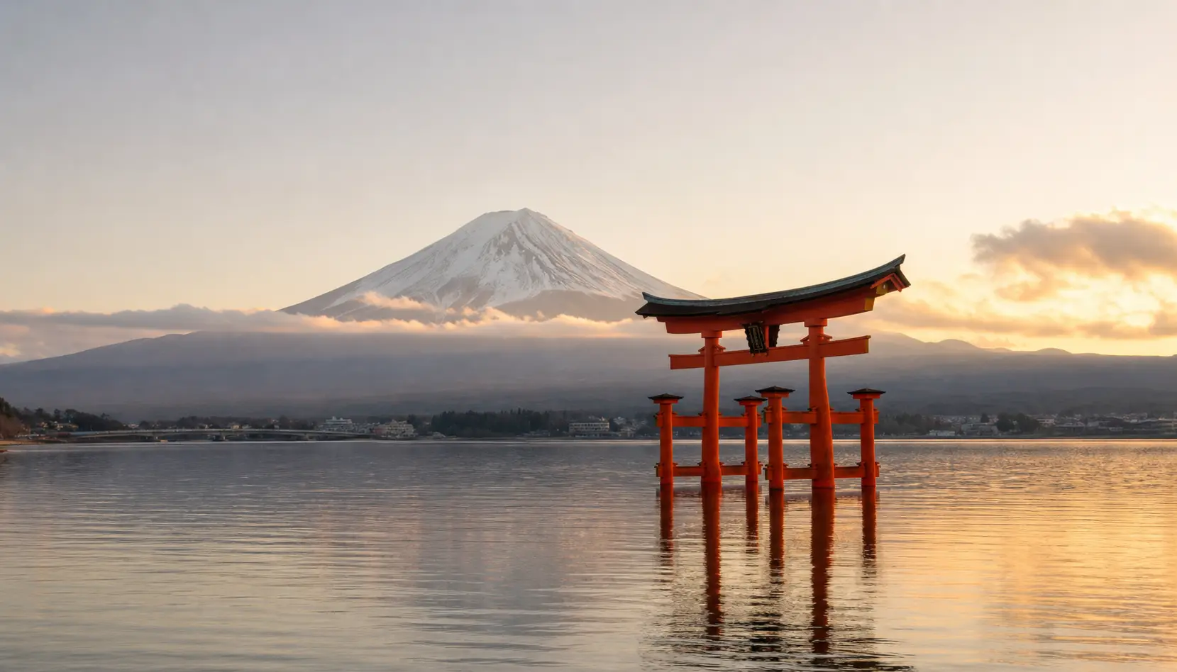 Fuji beyond the torii