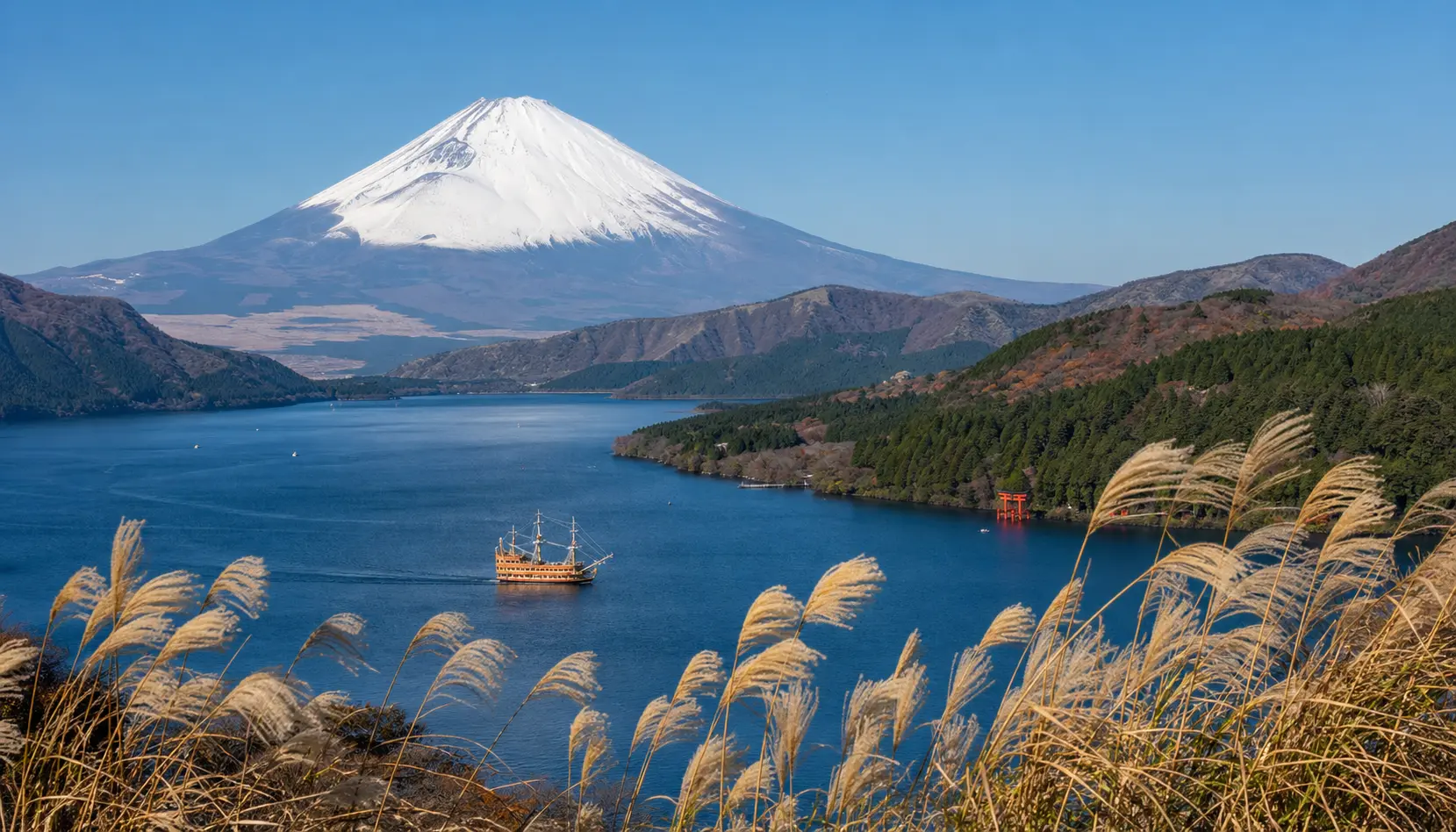 Fuji over Hakone