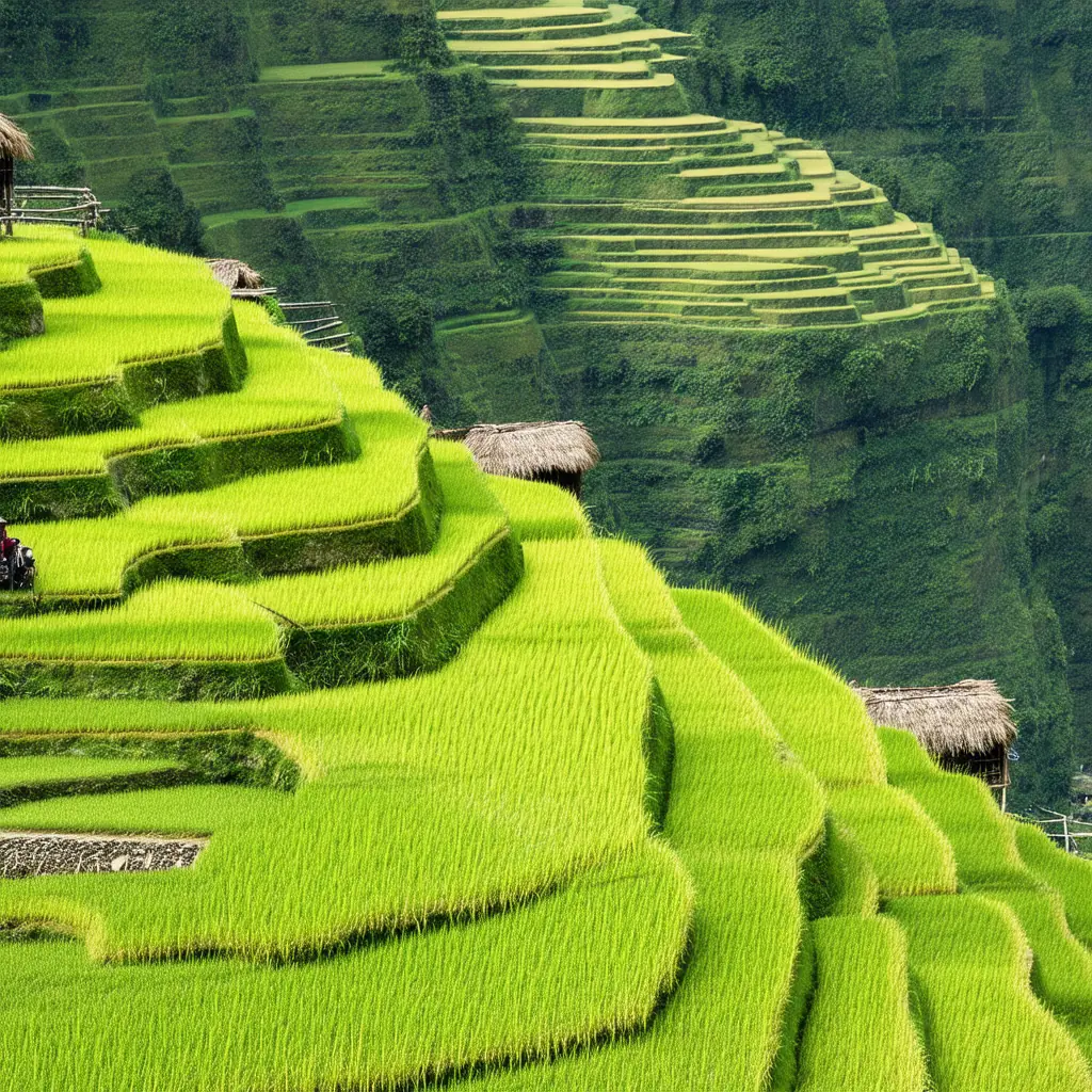 Banaue &mdash; Batad amphitheater rice terraces