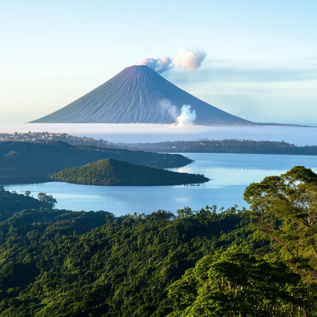 Tagaytay &mdash; Taal Volcano in the caldera lake