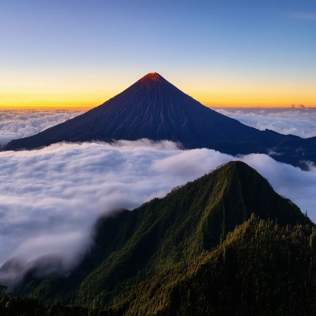 Davao &mdash; Mount Apo at dawn