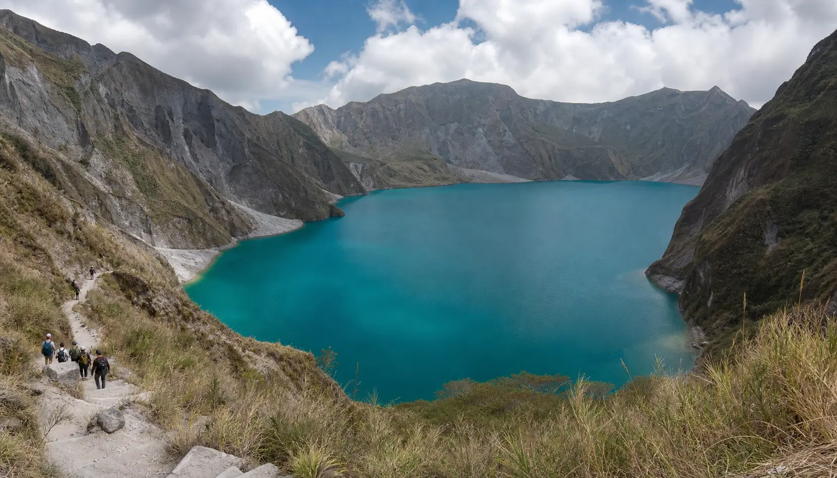The crater lake