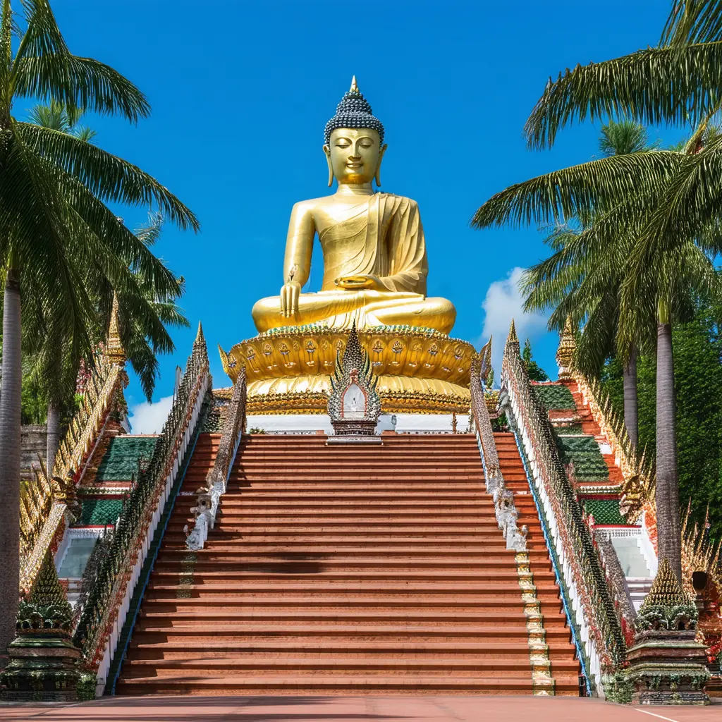 Koh Samui &mdash; Big Buddha at Wat Phra Yai