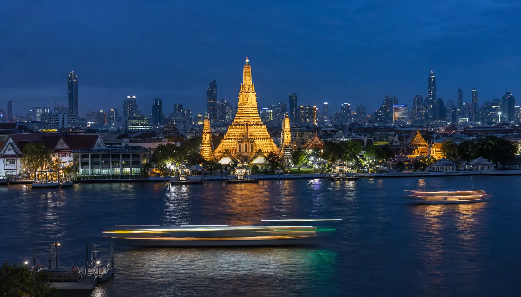 Bangkok's golden river