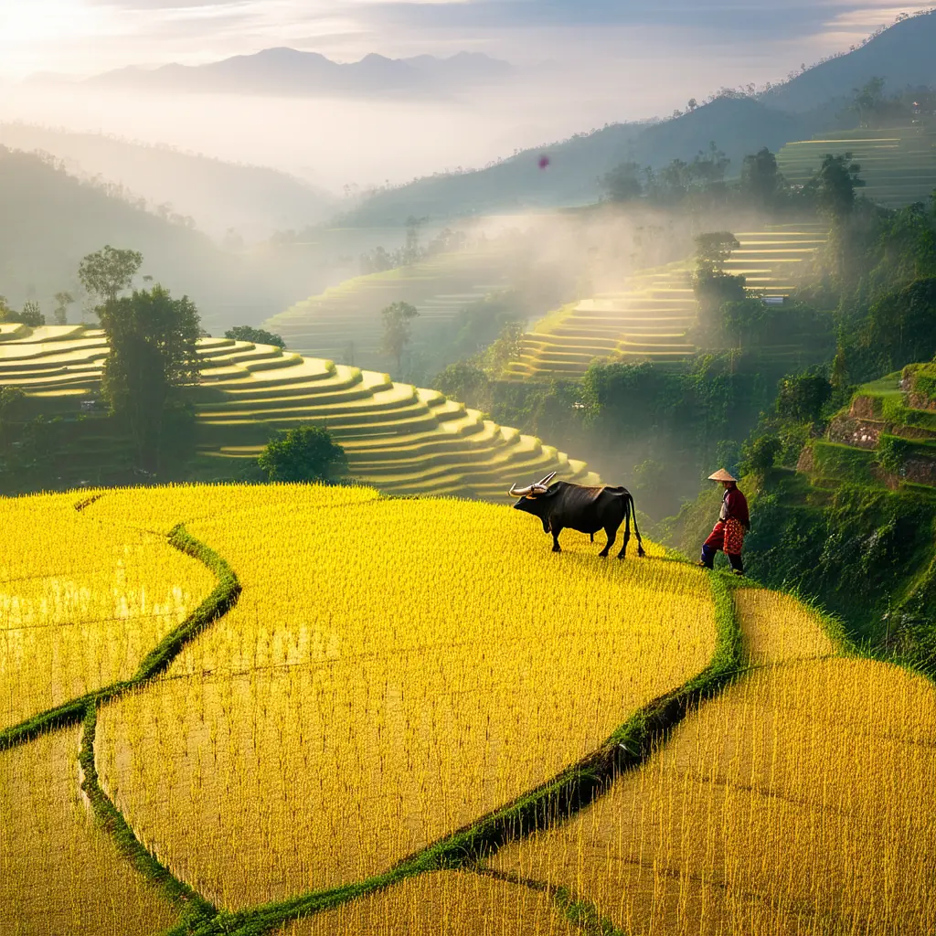 Sa Pa rice terraces