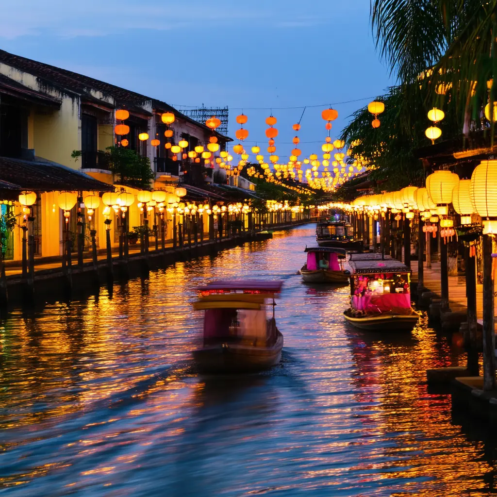 Hoi An &mdash; Ancient Town lanterns at night